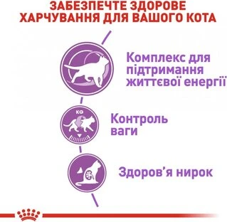 Сухий корм Royal Canin Sterilised для стерилізованих котів від 7 років 1,5 кг