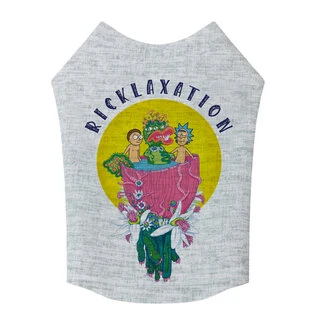 Майка для собак WAUDOG Clothes, рисунок "Рик и Морти 2", M40, B 62-68 см, С 35-40 см