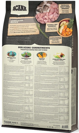 Сухий корм для собак ACANA Light&amp;amp;Fit Recipe для всіх вікових груп і порід 11.4 кг (a51211)