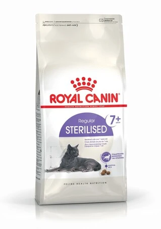 Сухой корм для стареющих стерилизованных кошек Royal Canin STERILISED 7+ 10 кг