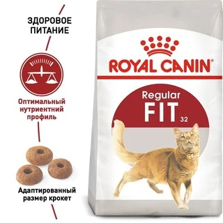 Сухой корм Royal Canin FIT для взрослых кошек 4 кг