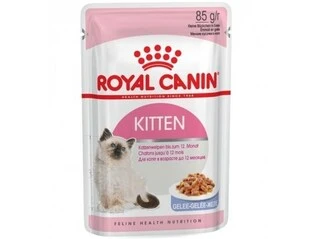 ПАК.Вологий корм Royal Canin KITTEN INSTINCTIVE IN JELLY (Желе) для кошенят 12 шт по 85 г