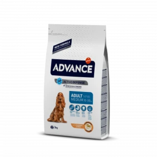 Сухой корм Advance Medium Adult для взрослых собак средних пород 3 кг