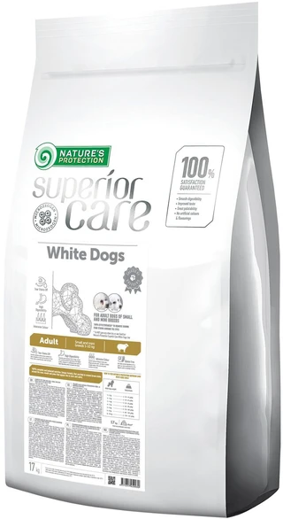 Сухий корм для собак Nature's Protection Superior Care White Dogs Adult Small and Mini Breeds 17 кг