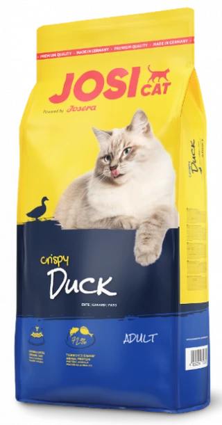 Сухой корм для взрослых кошек Josera JosiCat Crispy Duck 650 г