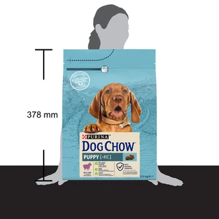 Сухой корм для щенков Dog Chow Puppy с ягненком 2.5 кг