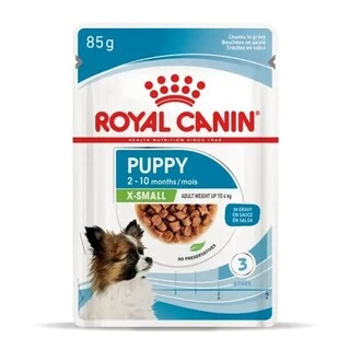 ПАК.Вологий корм для щенят Royal Canin Xsmall Puppy 12 шт по 85 г
