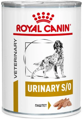 ПАК.Вологий корм для дорослих собак Royal Canin Urinary Dog Cans 6шт по 410г