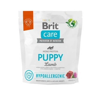 Сухой гипоаллергенный корм для щенков Brit Care Dog Hypoallergenic Puppy с ягнёнком 1 кг