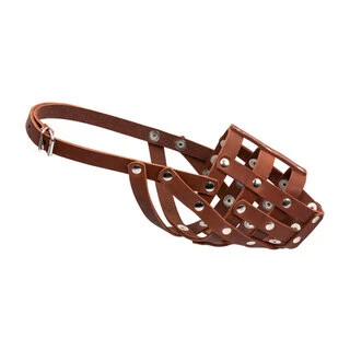 Намордник мягкий "CoLLaR" №2 (доберман, овчарка, далматин), коричневый