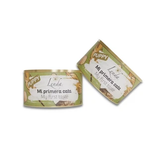 Вологий корм для щенят Lenda My first taste з м'ясом курки та індички, 70 г