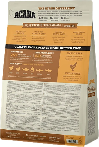 Сухой корм для кошек всех пород ACANA Wild Prairie Cat 1.8 кг (a64018)