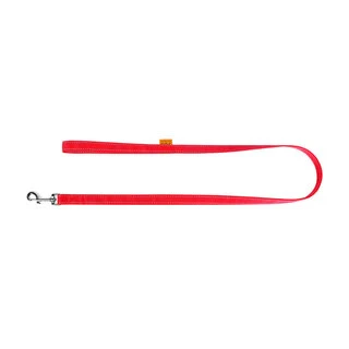 Поводок "Dog Extremе" нейлоновий подвійний (ширина 25мм, довжина 122см), червоний