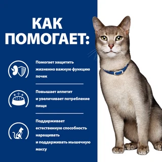 Лечебный корм Hill's PD k/d Kidney Care Tuna с тунцом для кошек при почечной и/или сердечной недостаточности 3 кг