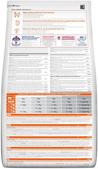 Сухой корм для взрослых кошек Hill's Science Plan Adult с курицей 1.5 кг