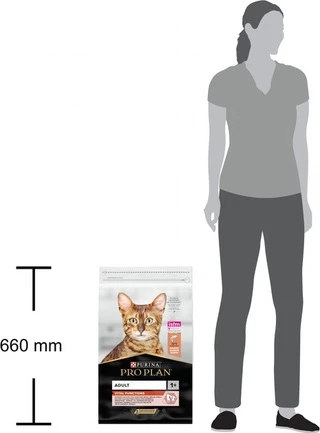 Сухой корм для котов Purina Pro Plan Adult 1+ Vital Functions с лососем 10 кг