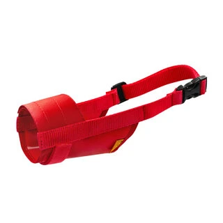 Намордник нейлон "Dog Extremе" регулируемый №4 (А:35-43 см) (кане-корсо, аргентинский дог, бульмасти, красный