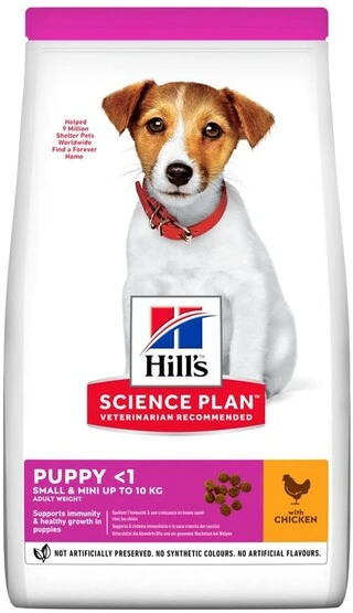 Сухой корм для щенков малых и миниатюрных пород Hill&rsquo;s Science Plan Puppy Smal&amp;amp;Mini с курицей 6 кг