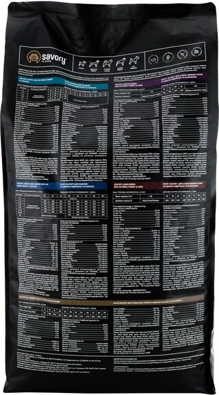 Сухий корм для собак усіх порід Savory зі свіжим м'ясом качки та кролика 12 кг