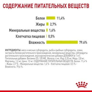 ПАК.Вологий корм Royal Canin SENSORY FEEL GRAVY (Соус) для дорослих котів вибагливих у харчуванні 12 шт по 85 г
