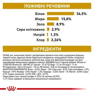 Сухой корм для взрослых котов с мочекаменной болезнью Royal Canin Urinary S/O Feline 3.5 кг