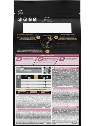 Сухой корм для взрослых кошек с чувствительной пищеварительной системой Purina Pro Plan Delicate Digestion со вкусом индейки 1.5 кг (НФ-00000362)