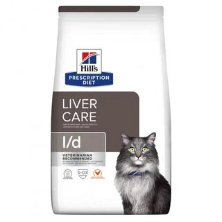 Сухой корм Hill's Prescription Diet L/d Liver Care для кошек при заболеваниях печени с курицей 1.5 кг