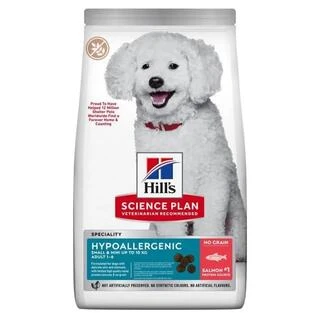 Сухий корм для собак Hill's Science Plan Hypoallergenic Small &amp; Mini Adult з лососем 6 кг (052742060927)