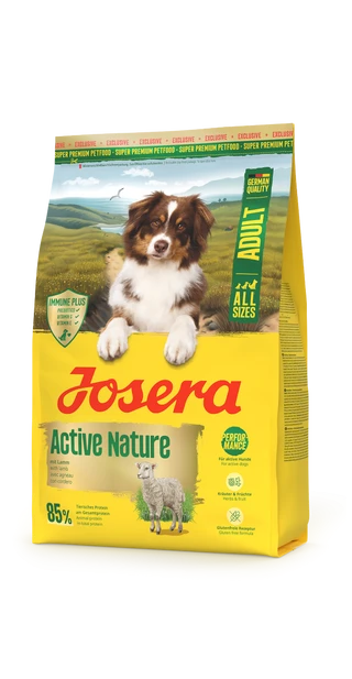 Сухий корм для собак Josera Active neicher з ягнятиною та м'ясом домашньої птиці 0,9 кг