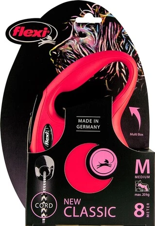 Поводок-рулетка Flexi New Classic M 8 м Червоний