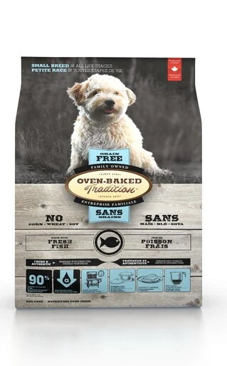 Сухий беззерновий корм для собак малих порід Oven-Baked Tradition зі свіжого м'яса риби 5.67 кг