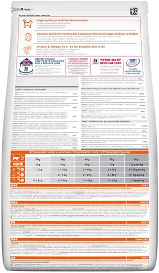 Сухий корм для дорослих котів Hill's Science Plan Adult з тунцем 1.5 кг