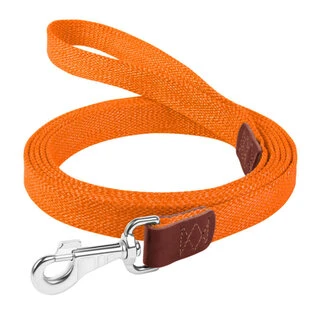 Поводок х/б тесьма "CoLLaR" (ширина 20мм, довжина 200см) кольоровий, оранжевий