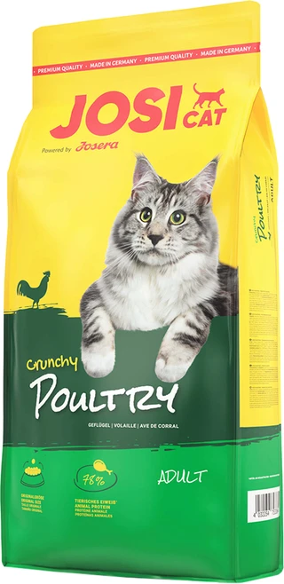 Сухий корм для дорослих котів Josera JosiCat Crunchy Poultry 10 кг