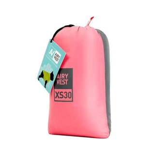 Двостороння куртка для собак AiryVest, розмір XS 30, коралово-сіра