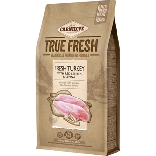 Сухий корм для собак Carnilove True Fresh TURKEY для дорослих собак з індичкою 1.4 кг (8595602545957)