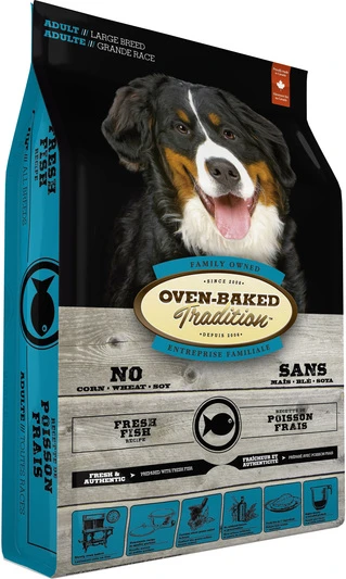 Сухой корм для собак больших пород Bio Biscuit Oven-Baked Tradition со свежего мяса рыбы 11.34 кг